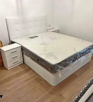 Juego de Dormitorio Blanco! COMPLETO