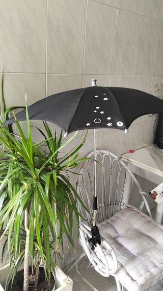 Sombrilla carrito bebé - estrellas