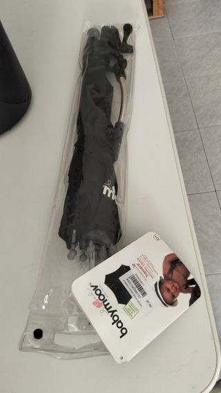 Sombrilla carrito bebé - estrellas