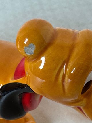 Statuetta Pluto Disney anni 60 vintage