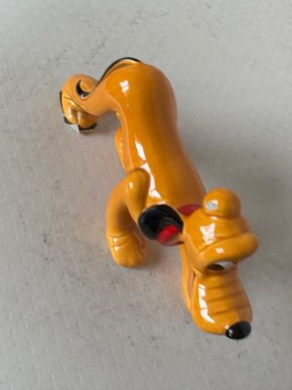 Statuetta Pluto Disney anni 60 vintage