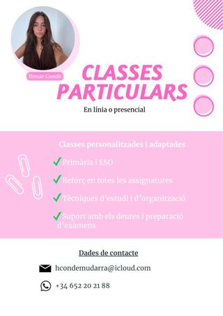 Classes particulars