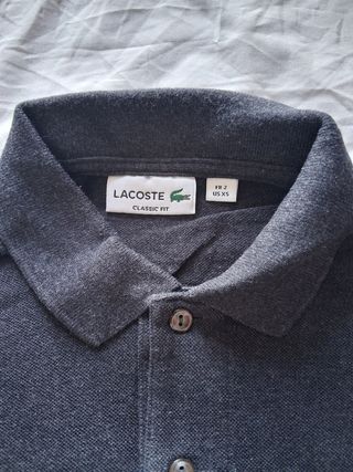 Polo Lacoste Grigio Tg.S