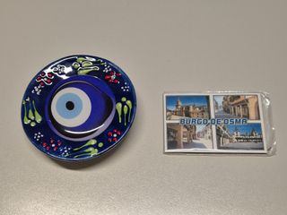 Lote de 14 imanes de nevera de viajes