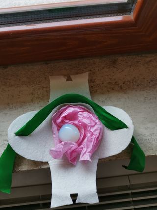 Bomboniere in pannolencio : segnaposto confetti