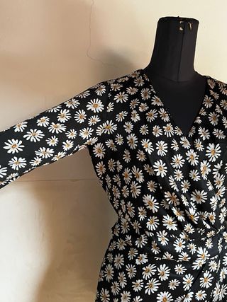 Vestito Denny Rose fiori - corto taglia M