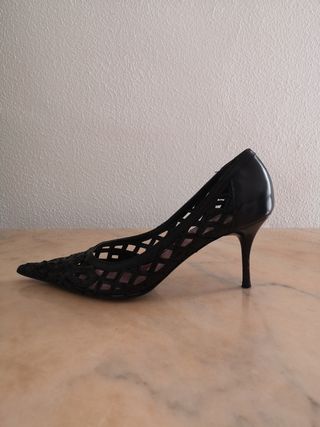 Zapatos tacón aguja negros