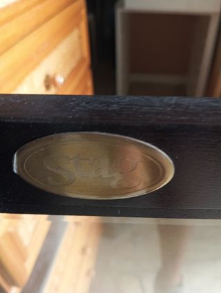 Vitrina madera maciza cristal