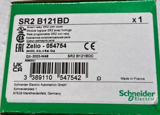 Relé Zelio SR2 B121BD - Schneider Electric