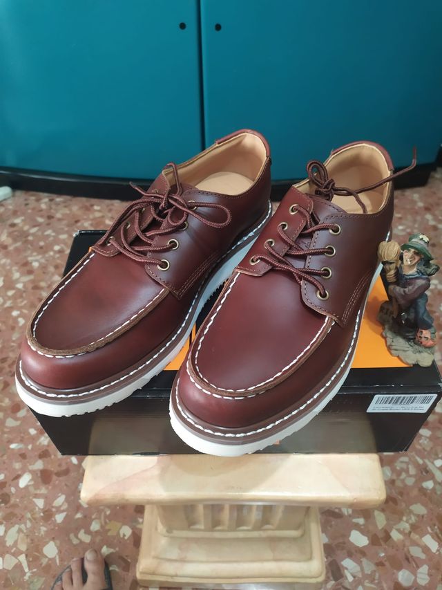 Zapatos SL-Saint Piel Marrón hechos a mano No 44