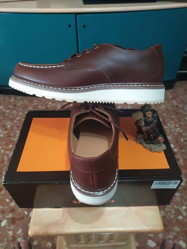 Zapatos SL-Saint Piel Marrón hechos a mano No 44