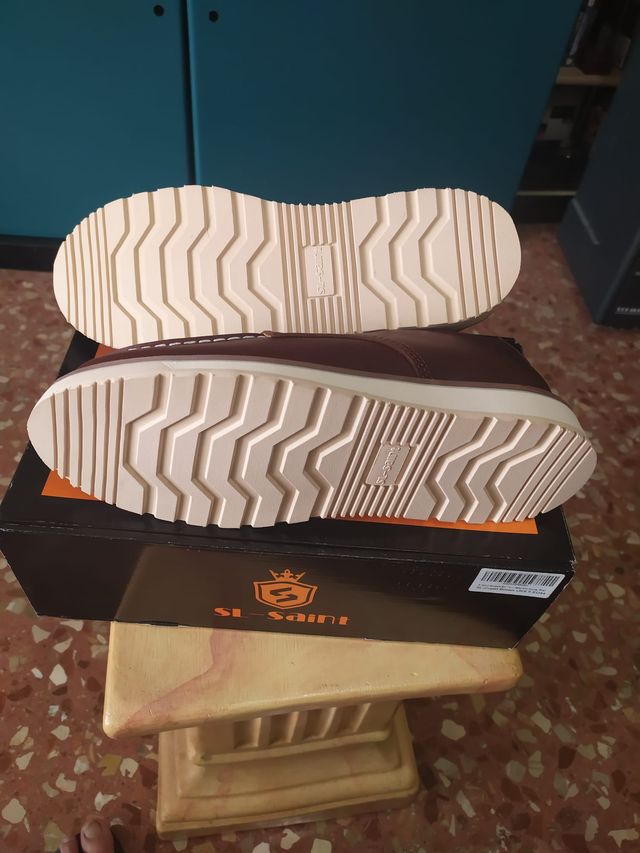 Zapatos SL-Saint Piel Marrón hechos a mano No 44