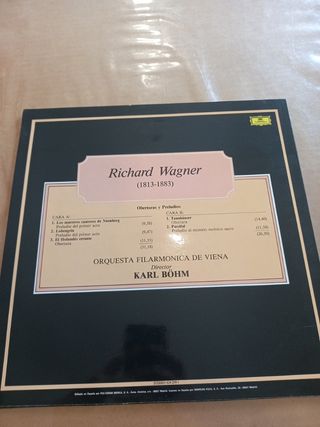 Vinilo Wagner - Karl Böhm