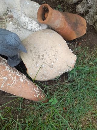 Anfora e statua Discobolo