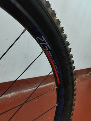 Bicicleta montaña 27.5" doble suspension