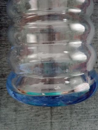 Florero cristal transparente