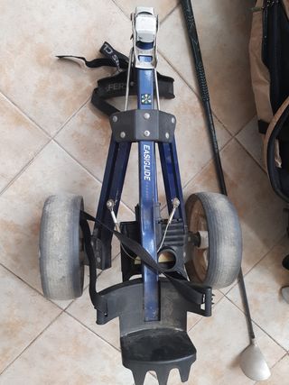 Bolsa Inesis golf +Carro Easiglide +Palos Mizuno