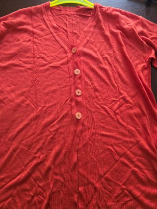 Cardigan rosso donna