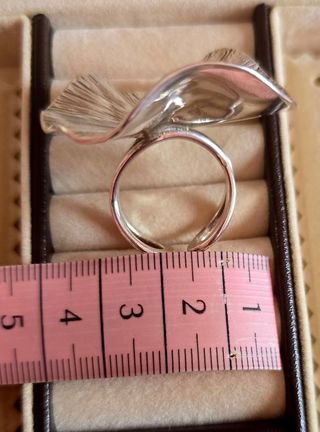 Anillo exclusivo plata 950 joyería artesana 