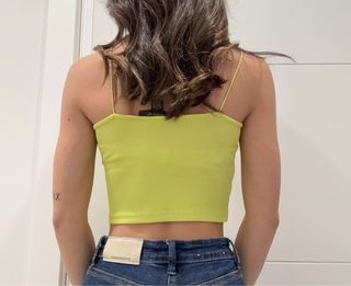 Top Tirantes Verde Lima