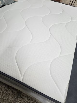 Pack Base Tapizada + Colchón Viscoelástico