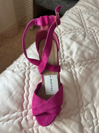 MARYPAZ - Tacones ante fucsia