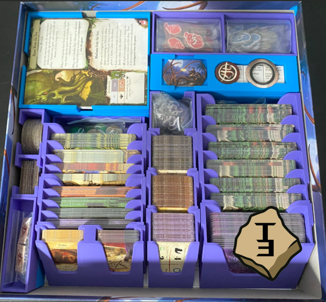 INSERTO Eldritch Horror +Ciudades Ruinas+Saber Olv