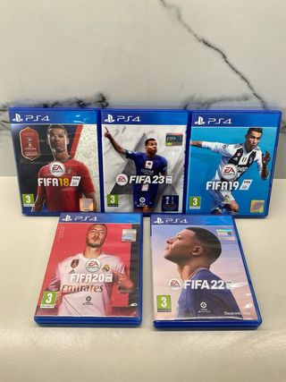 Pack FIFA 18,19,20,22 y 23