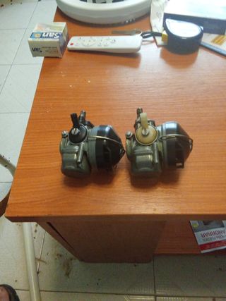 2 Carburadores Dellorto 12/12 y 14/14