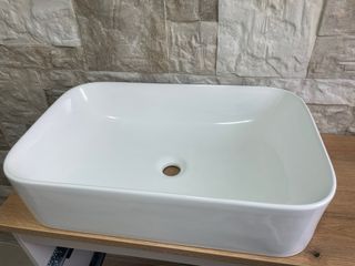 Lavabo Manoa - porcelana blanco