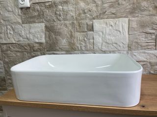 Lavabo Manoa - porcelana blanco