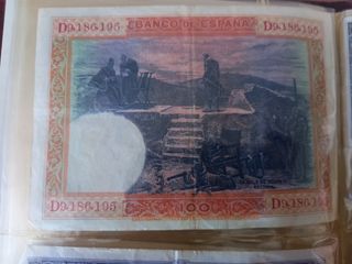 Billete 100 Pesetas España 1925