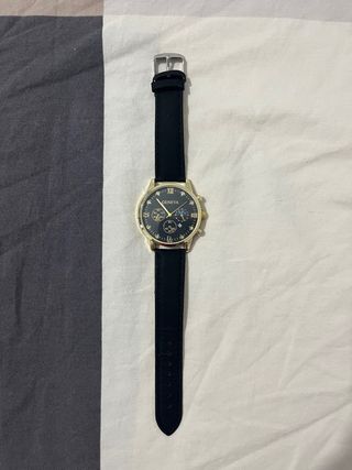 Reloj Geneva - Negro y Dorado