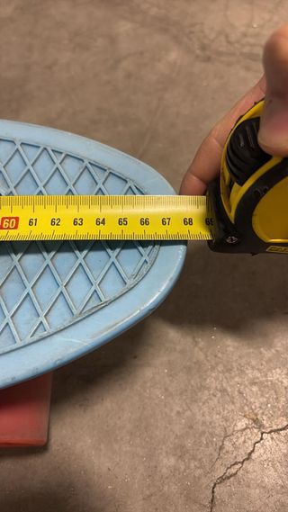 Monopatín Cruiser Azul Claro