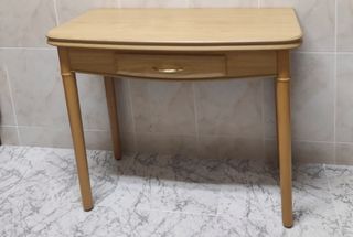 Mesa cocina con sillas madera