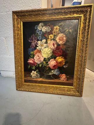Cuadro Flores - Óleo sobre lienzo