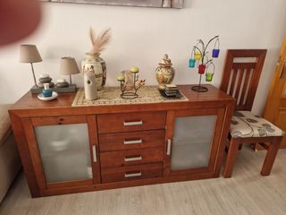 Vitrina madera - Muebles salón