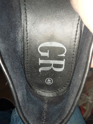 Zapatos Giorgio Rex negros 45