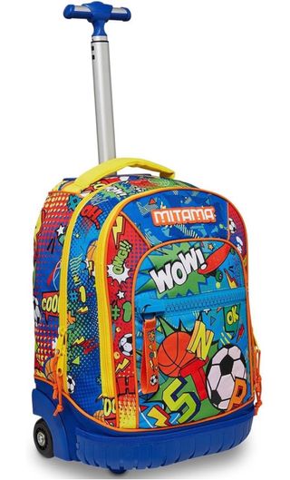 Mochila trolley escolar alta calidad - Mittama