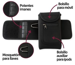 Soporte magnético Gym. ¡Muy práctico!