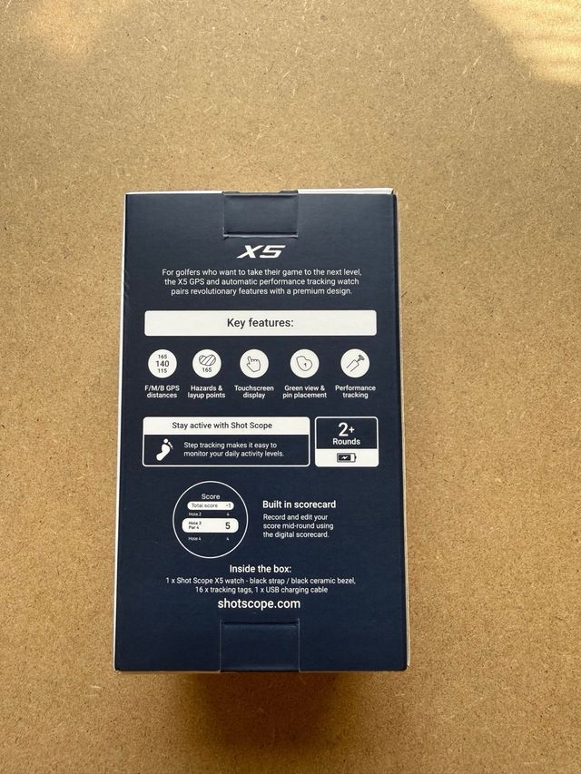 Shot Scope X5 GPS - Reloj Golf