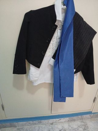 Traje niño flamenco 5-6 años