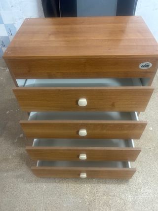Cómoda 4 cajones - Madera