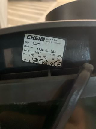 Filtro acuario Eheim 2227
