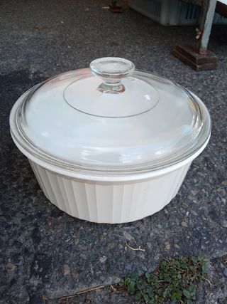 Pyrex bianco - Forno