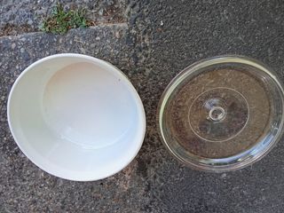 Pyrex bianco - Forno