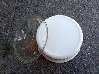 Pyrex bianco - Forno