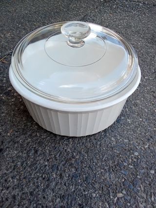 Pyrex bianco - Forno