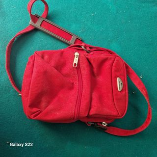 Samsonite bandolera roja