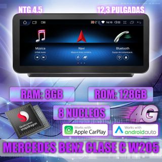 PANTALLA GPS MERCEDES BENZ CLASE C W205 2014-2015
